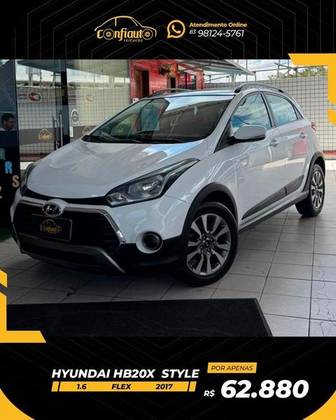 HYUNDAI HB20X 1.6 16V STYLE FLEX 4P MANUAL